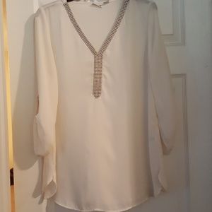 Pearl Accented Blouse